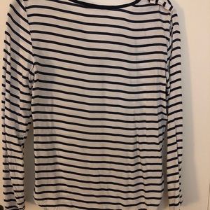 zara striped long sleeve